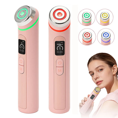 4 Colors Age-R Booster Pro Facial Skin Care Anti Wrinkle Beauty Device EMS Microcurrent Lift Massager Home Use Beauty Skin Care