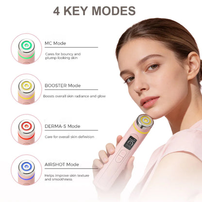 4 Colors Age-R Booster Pro Facial Skin Care Anti Wrinkle Beauty Device EMS Microcurrent Lift Massager Home Use Beauty Skin Care