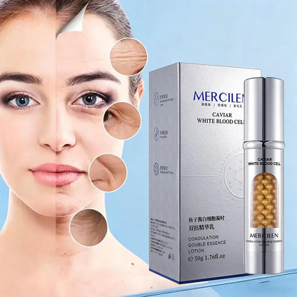 1/2CS Mercilen Facial Moisturizing Serum Oil Control Skin Face Cream For Sagging Skin Fine Lines Elasticity Korean Skin Care