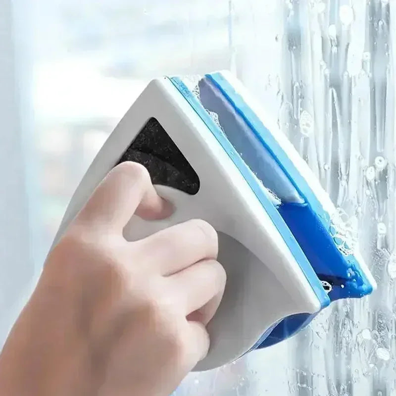 2026 Powerful Magnetic Window Cleaner Dual Sided High Efficiency Glass Cleaning Tool Durable Reusable for Home Clean Cotton