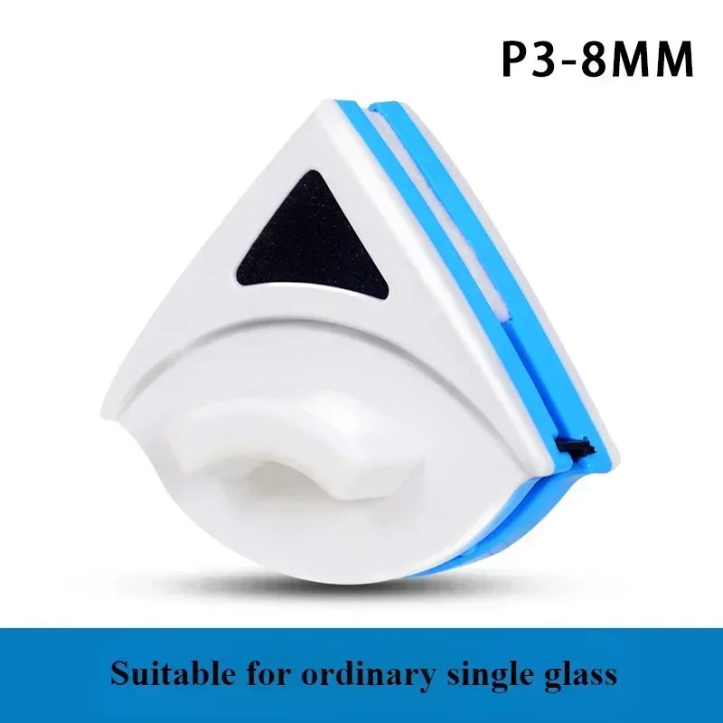 2026 Powerful Magnetic Window Cleaner Dual Sided High Efficiency Glass Cleaning Tool Durable Reusable for Home Clean Cotton