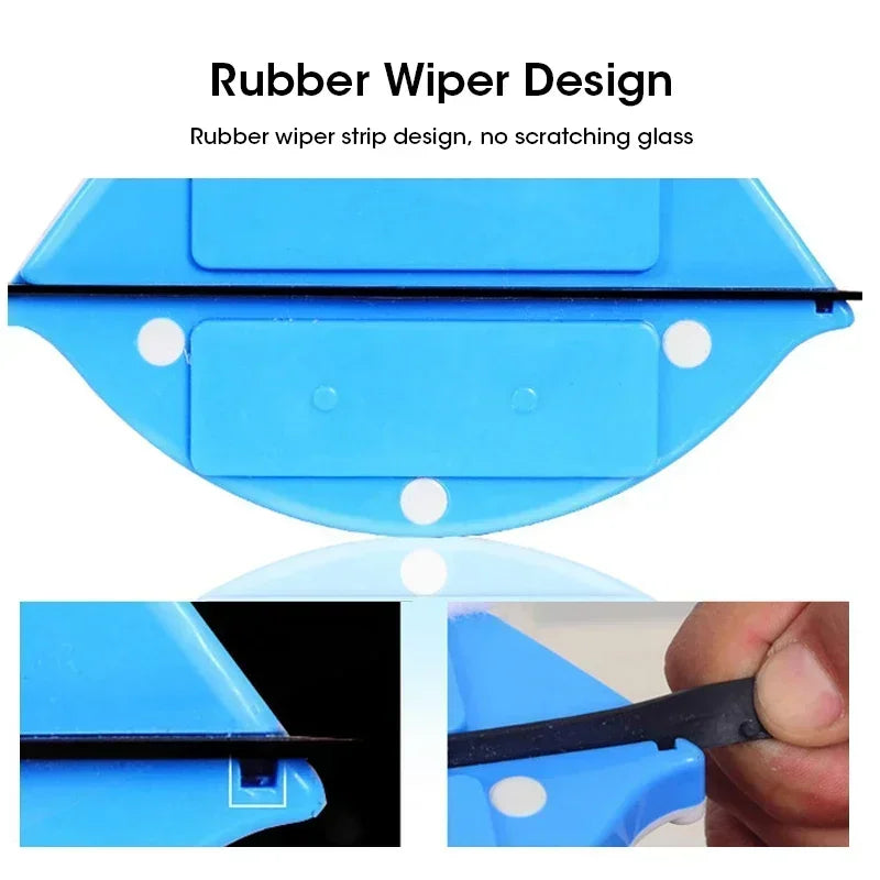 2026 Powerful Magnetic Window Cleaner Dual Sided High Efficiency Glass Cleaning Tool Durable Reusable for Home Clean Cotton