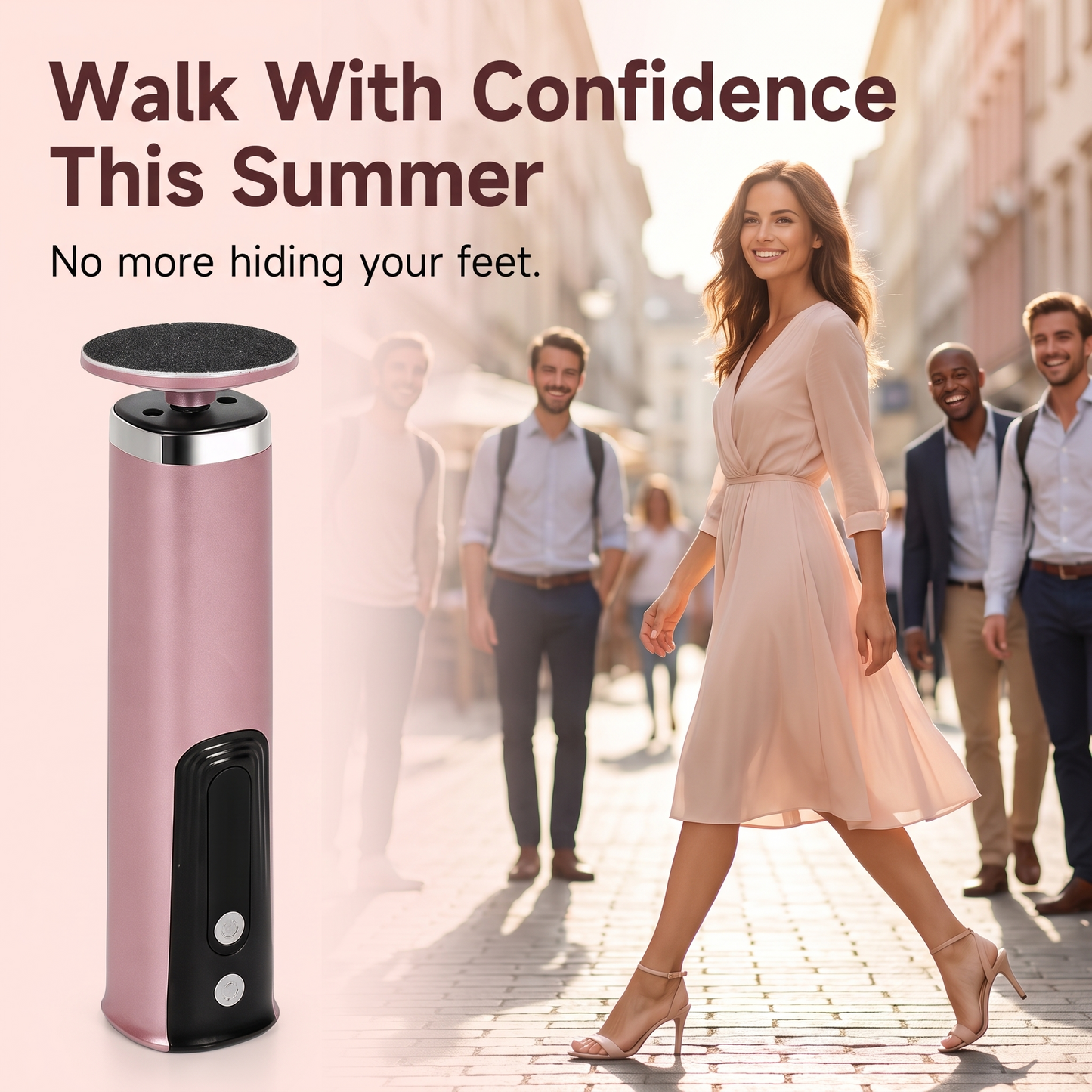 SoftAura™ PediSmooth Pro – Electric Foot Callus Remover